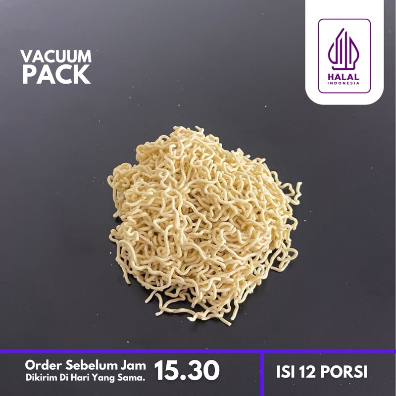 

Mie Keriting SIANTAR Mentah Tanpa Telur/12 Porsi (Vacuum pack)