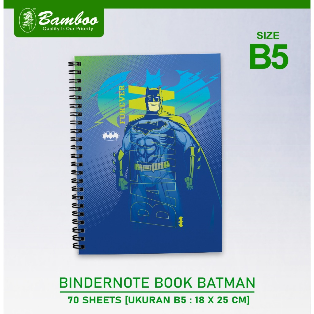 

Bamboo Binder NoteBook B5 Batman Series