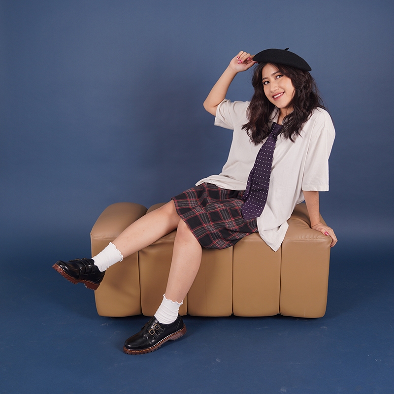 AZCOST - Sepatu Boots Wanita Gesfer 2 Burgundy