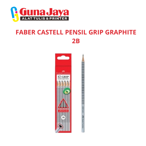 

FABER CASTELL PENSIL GRIP GRAPHITE 2B