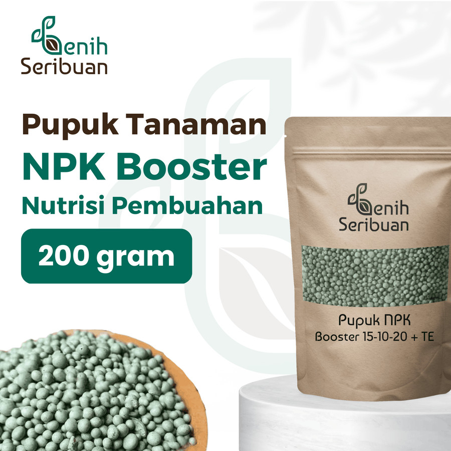 Benih Seribuan - PUPUK NPK BOOSTER 15-1020 +TE 200gr CAP TAWON