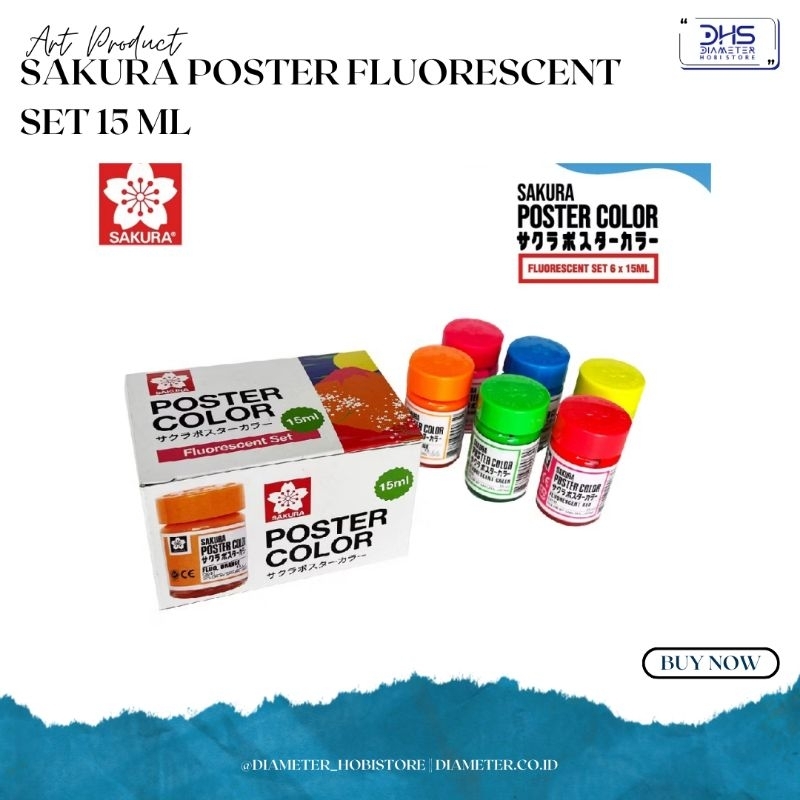 

Sakura poster flourescent set 15 ml