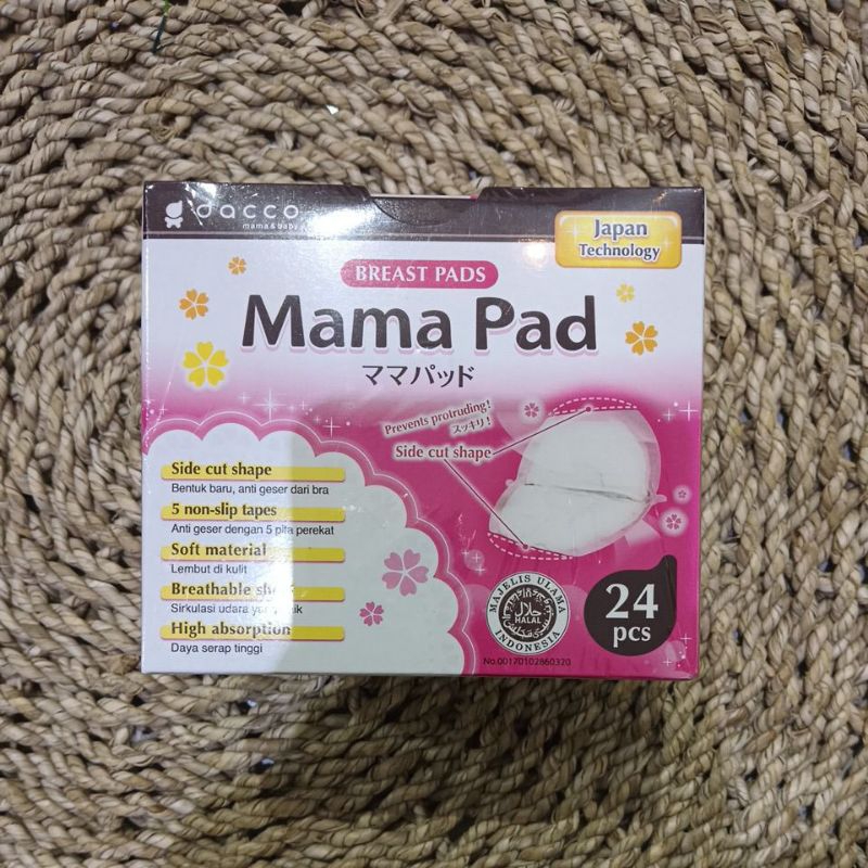Dacco mama pad breast pad 24pcs