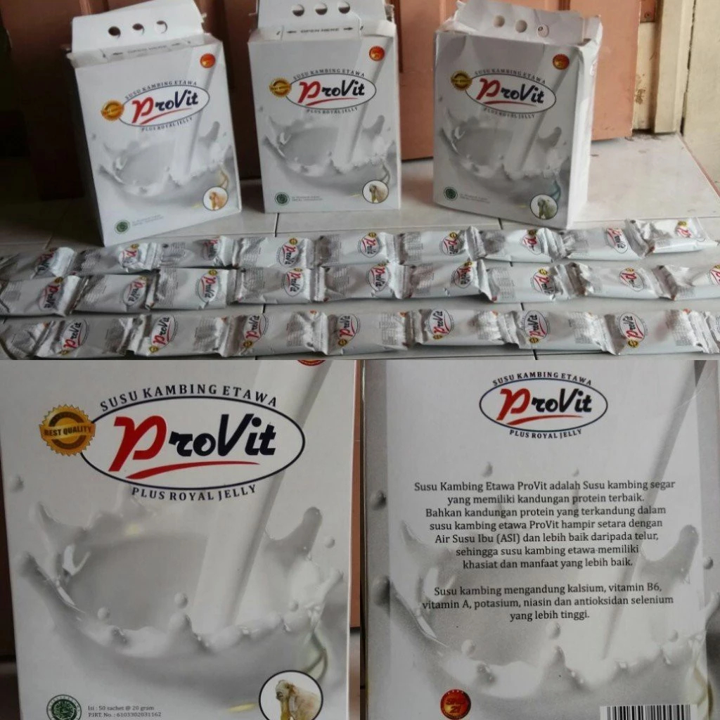 

SUSU KAMBING ETAWA PROVITE RJ/ORIGINAL100%