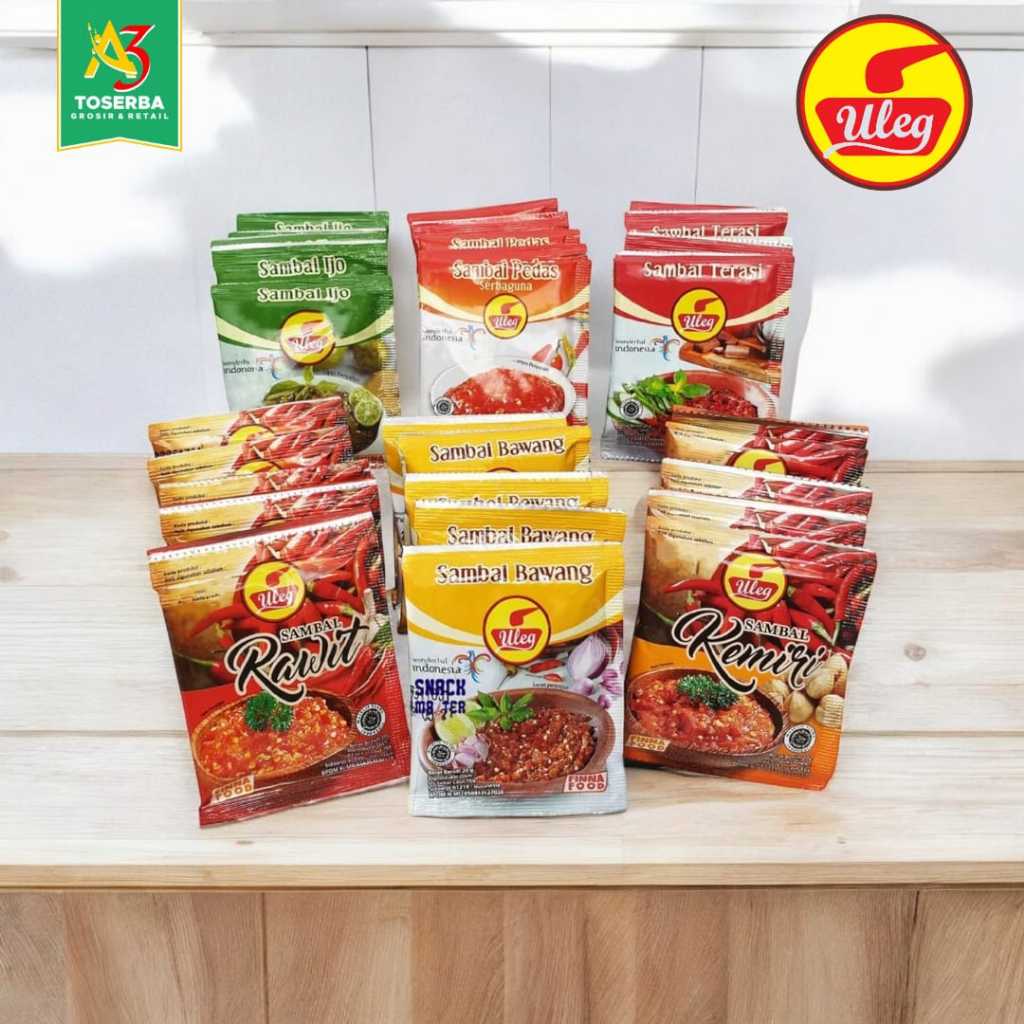 

FINA Sambal Uleg Instan Asli All Variant Pack (10 Sachet)