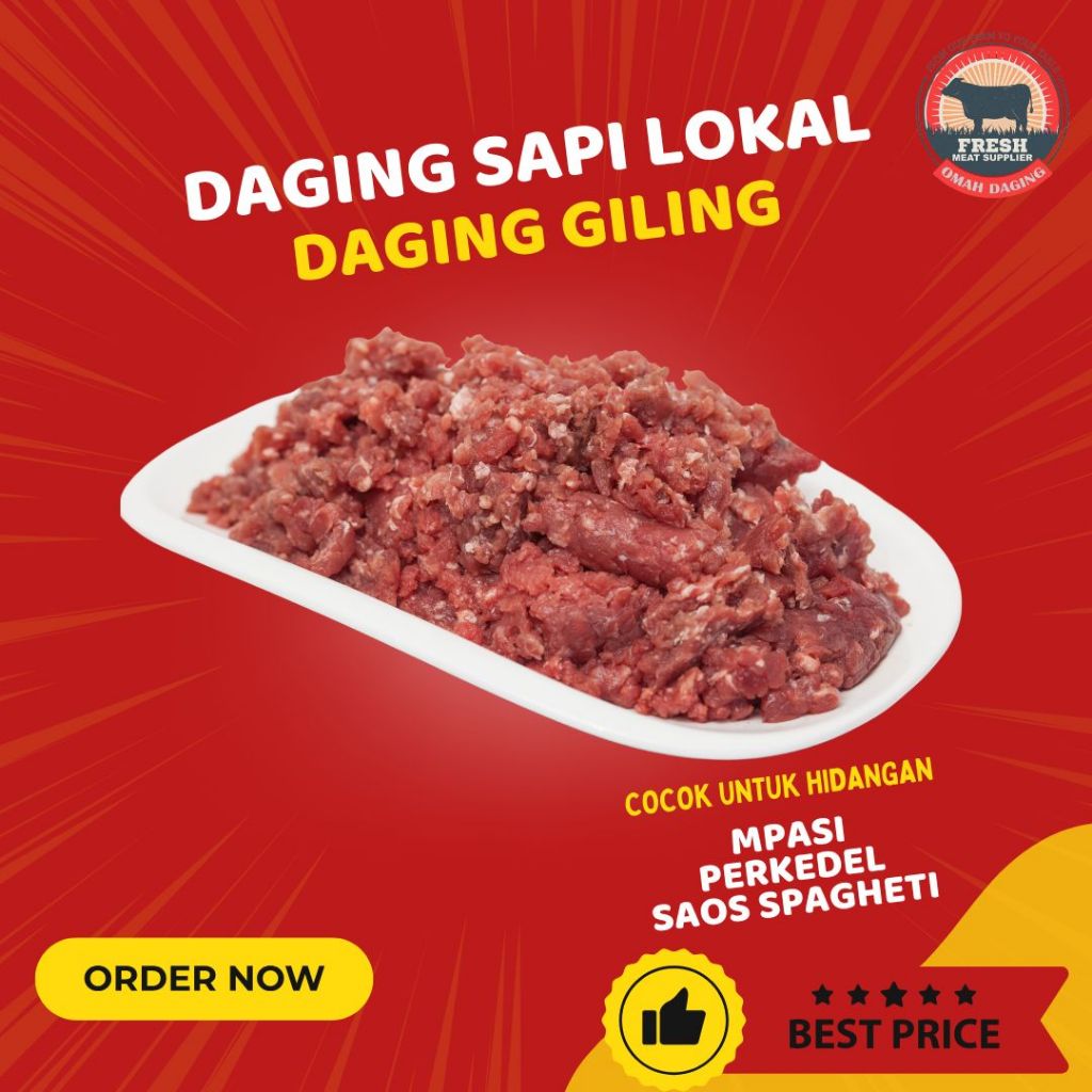 

Daging Sapi Giling 500 gr