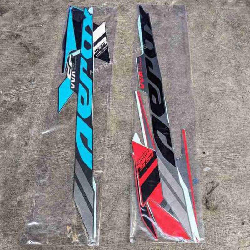 striping stiker yamaha aerox 155 tahun 2021