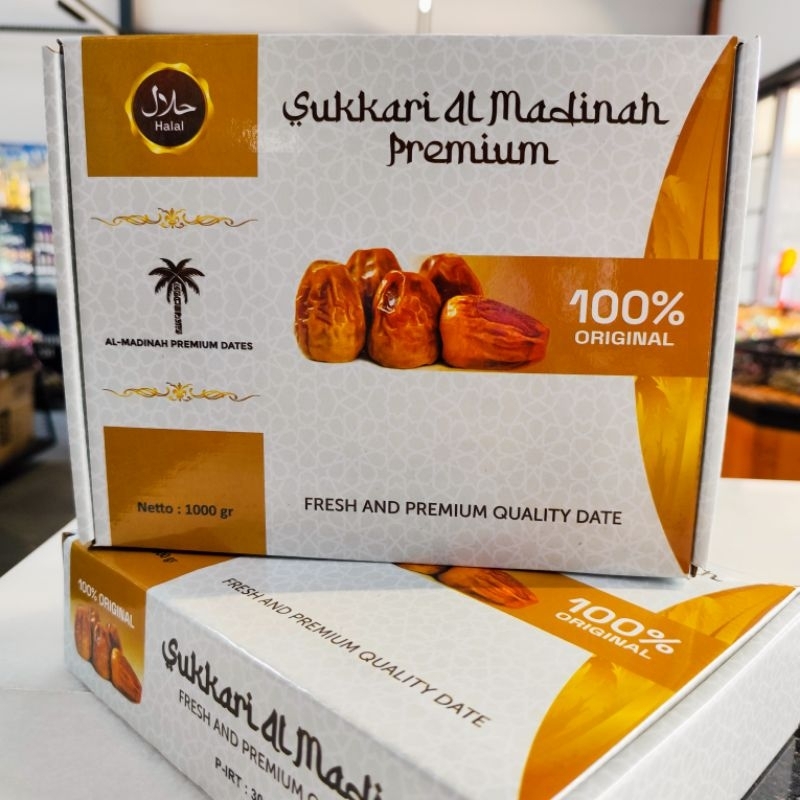 

SUKKARI AL MADINAH PREMIUM 1KG & 500GR