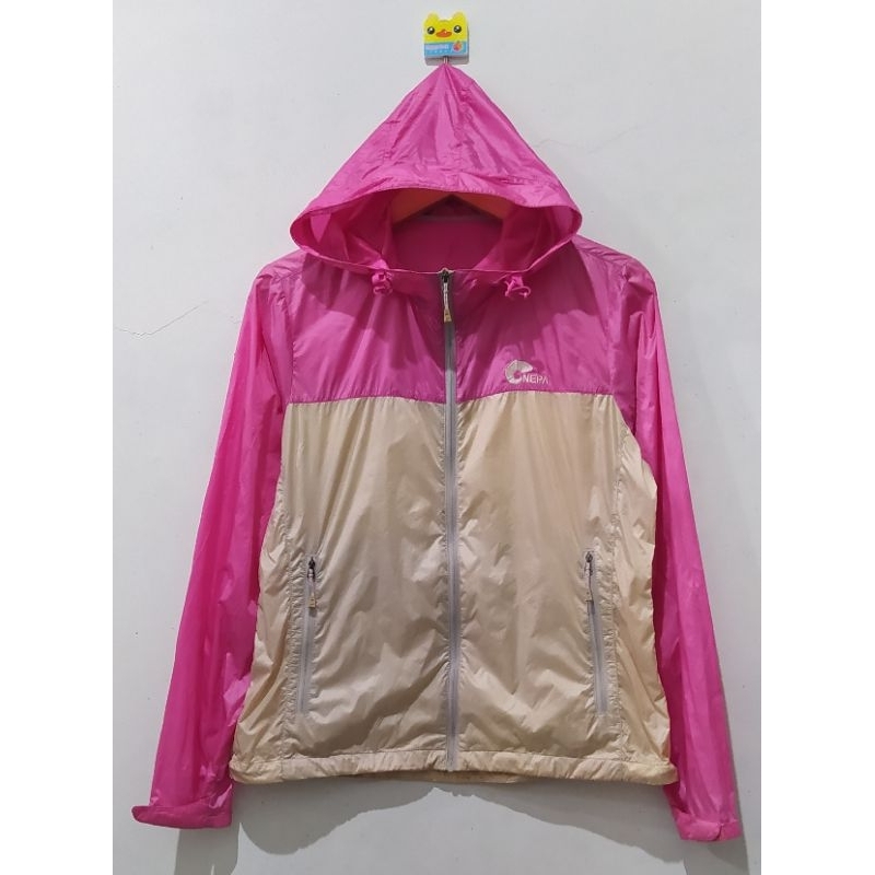 jacket tipis running nepa Size M 100%ORI mantab