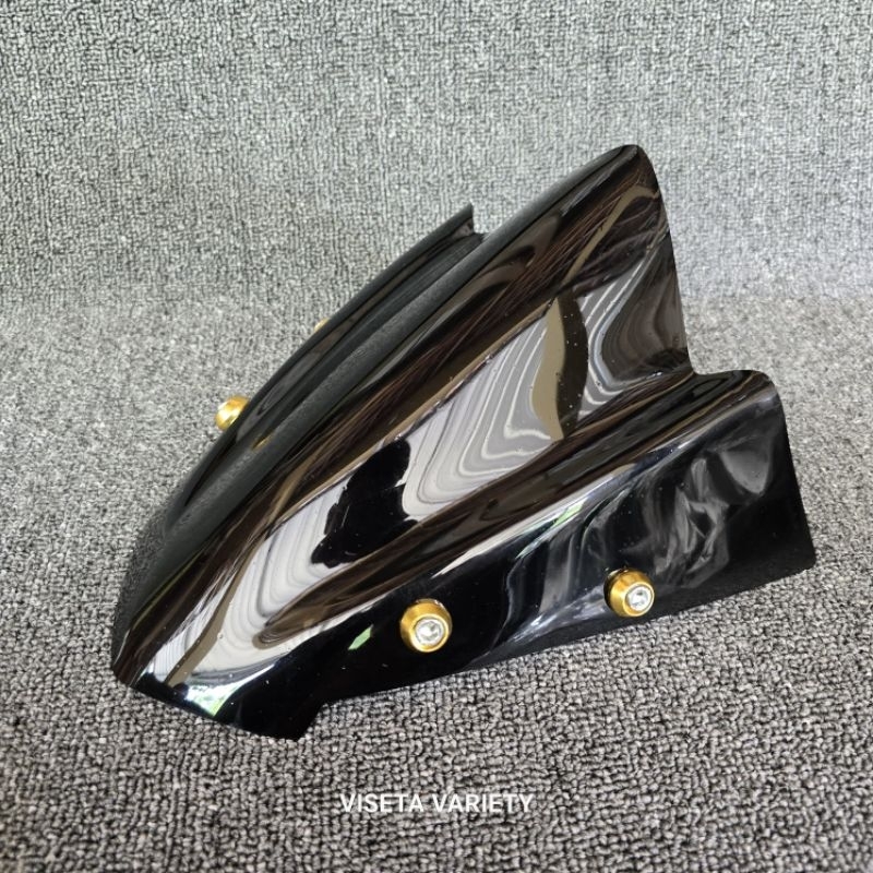 Visor Satria FU Facelift Model Sipit Plus Baut Variasi