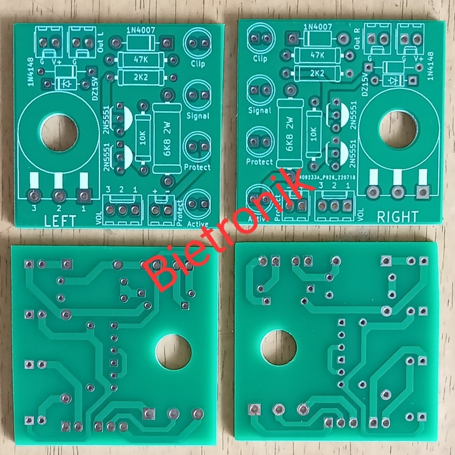 PCB Panel Depan Portable BOX N7000 N9000 Dauble Layer