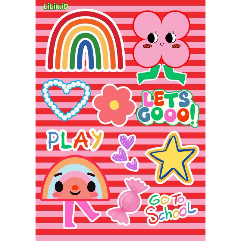 

Sticker Tempat Makan dan Botol Minum Anak