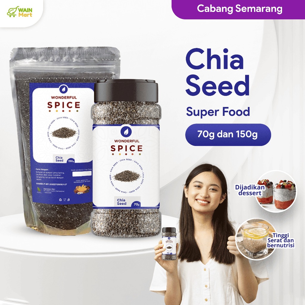 

Chia Seed Untuk Diet Organic Premium Chia Seeds Untuk Diet Sehat Organik Biji Chia Seed Organik Ori