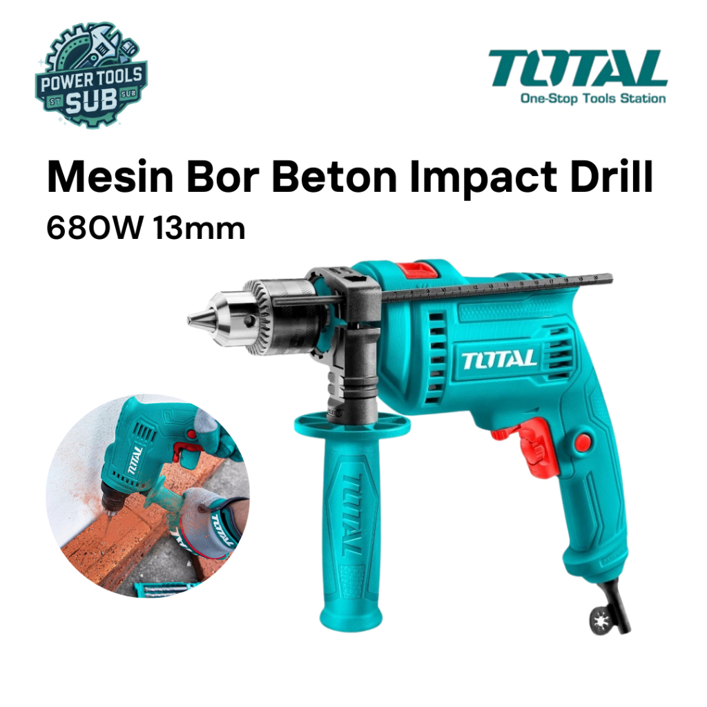 Total Mesin Bor Beton/  Mesin Bor Tangan/ impact drill