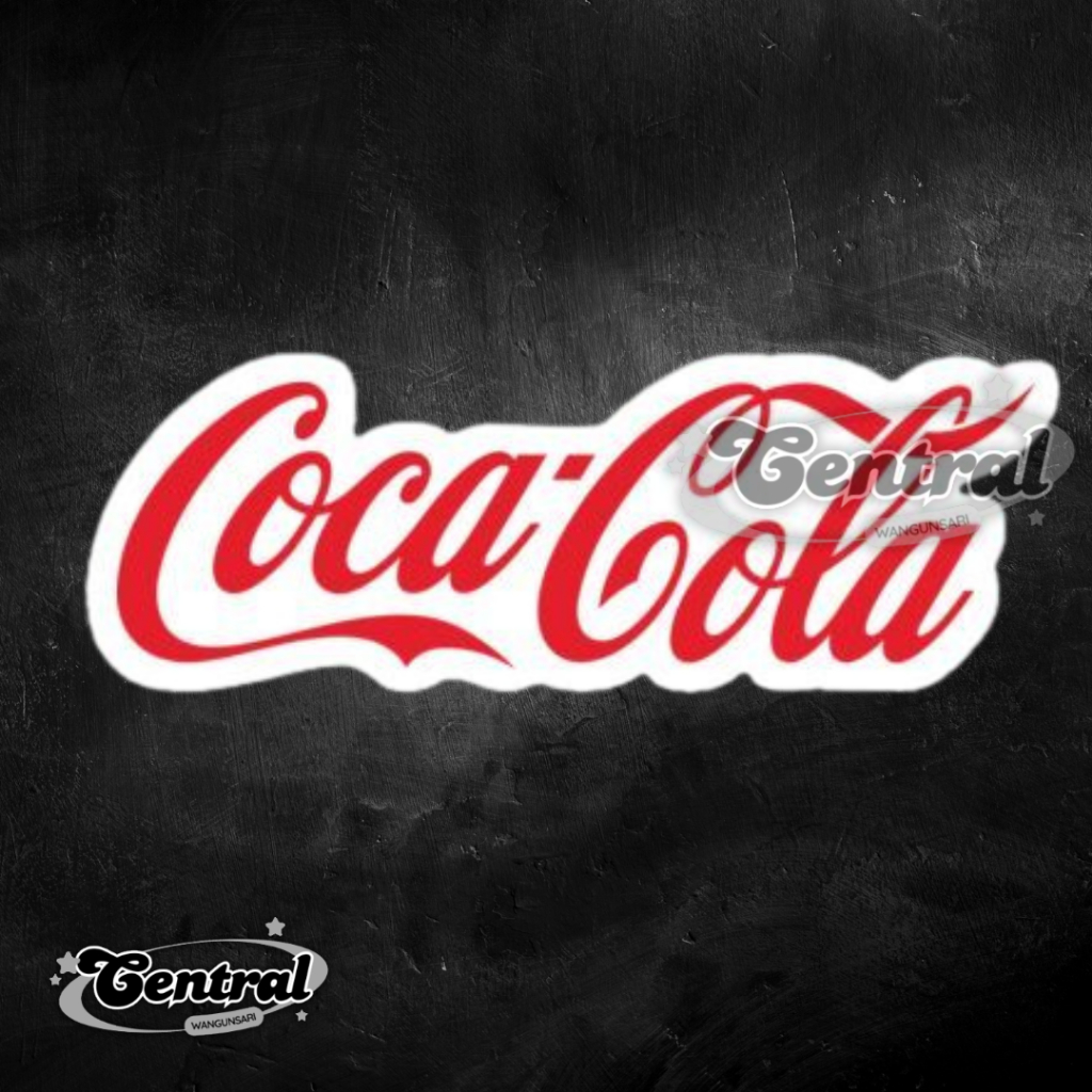 

Stiker COCACOLA Aesthetic Laptop Brand Tumblr Helm Laptop Case Sticker Case