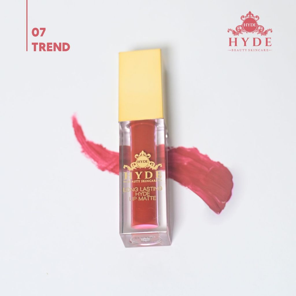 LIP MATTE LIPSTIK NO 07 TREND BY HYDE BEAUTY SKINCARE