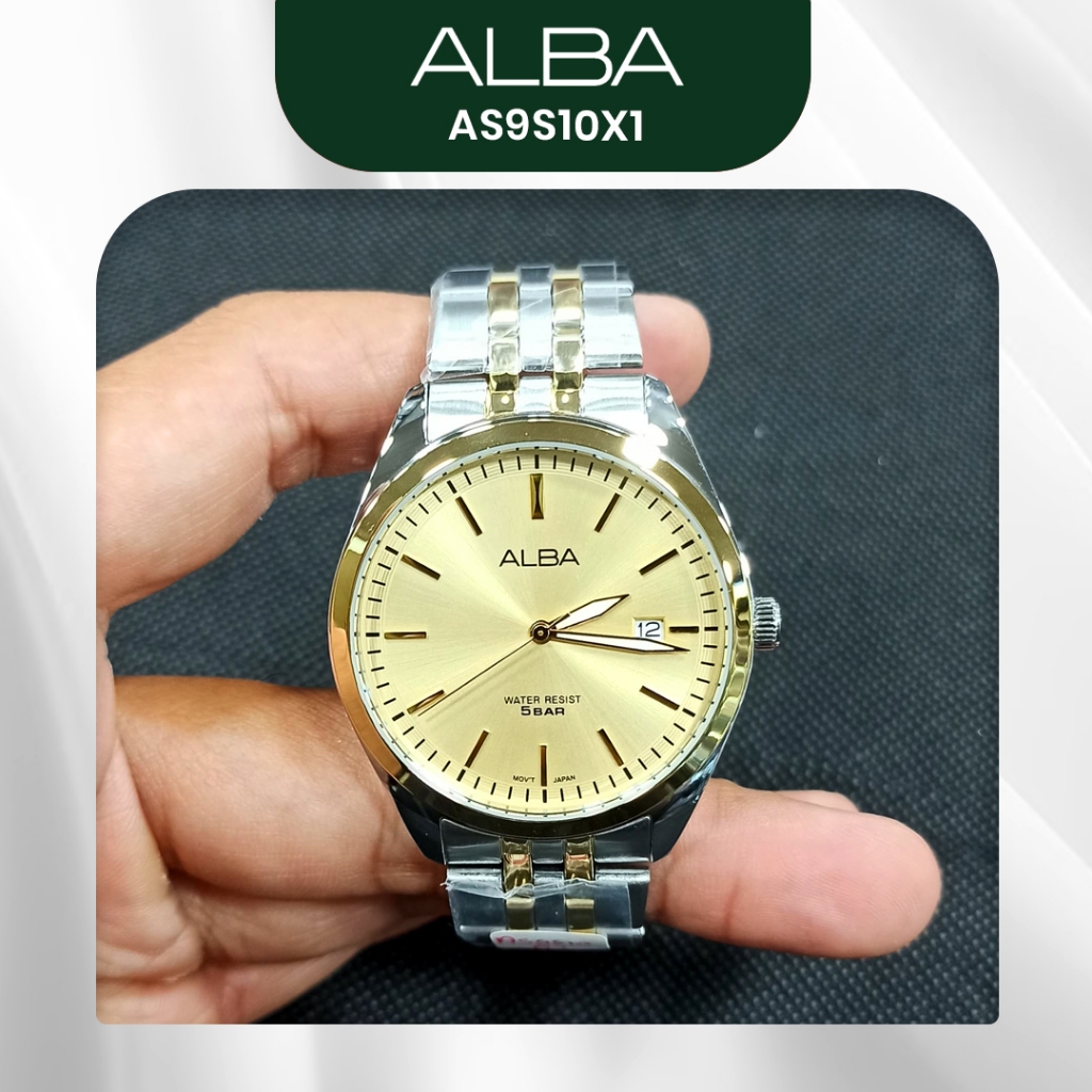 Jam Tangan Pria Alba AS9S10X1 AS9S10 Original Murah