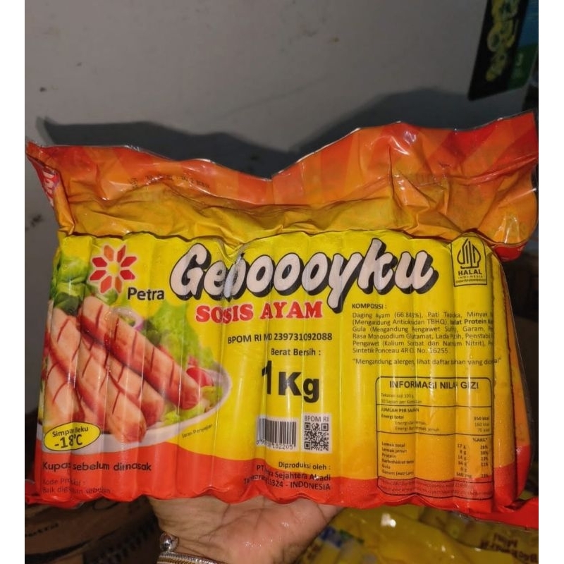 

SOSIS GEBOYKU 1KG Coklat