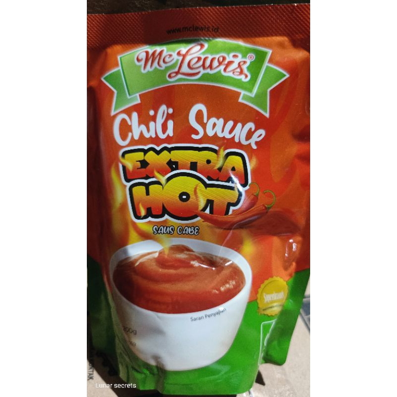 

McLewis Saus Cabe Extra Hot Chili Sauce 200gr
