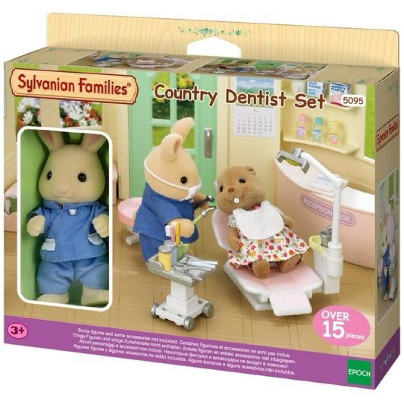 sylvanian country dentist set