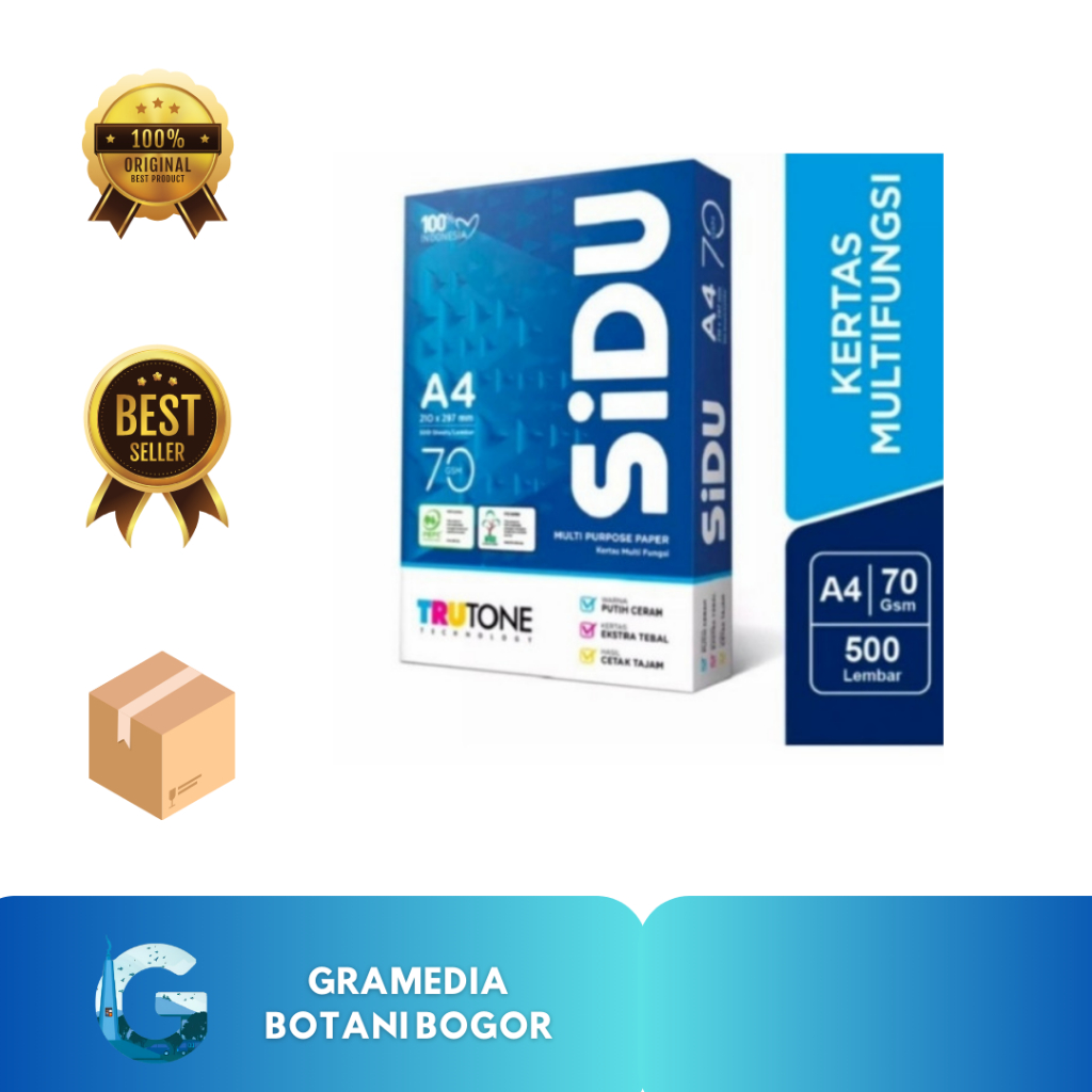 

Gramedia Botani Bogor - Kertas Sidu A4 70 Gsm 500 Lembar