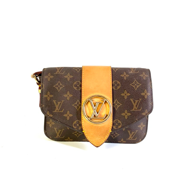 PRELOVED TAS LV PONT 9 Sling Bag Kondisi 90% - Lv pont 9 preloved original - tas lv pont 9 second or