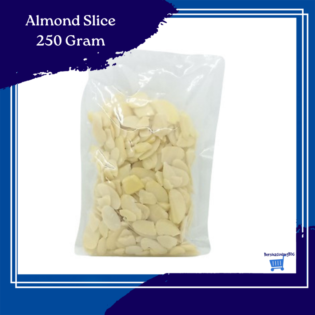 

Almond Slice Raw 250 gr / Almond Iris Mentah