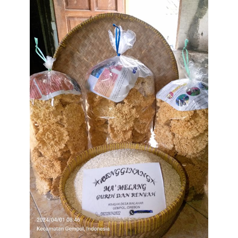 

Rengginang Mentah 20pcs