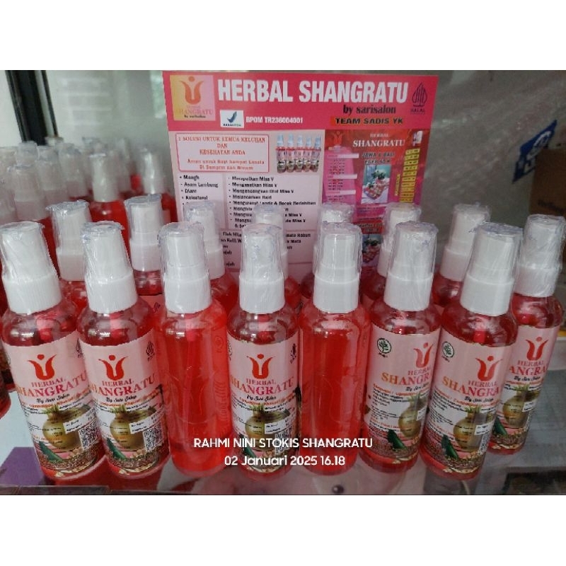 

15 BOTOL HERBAL SHANGRATU