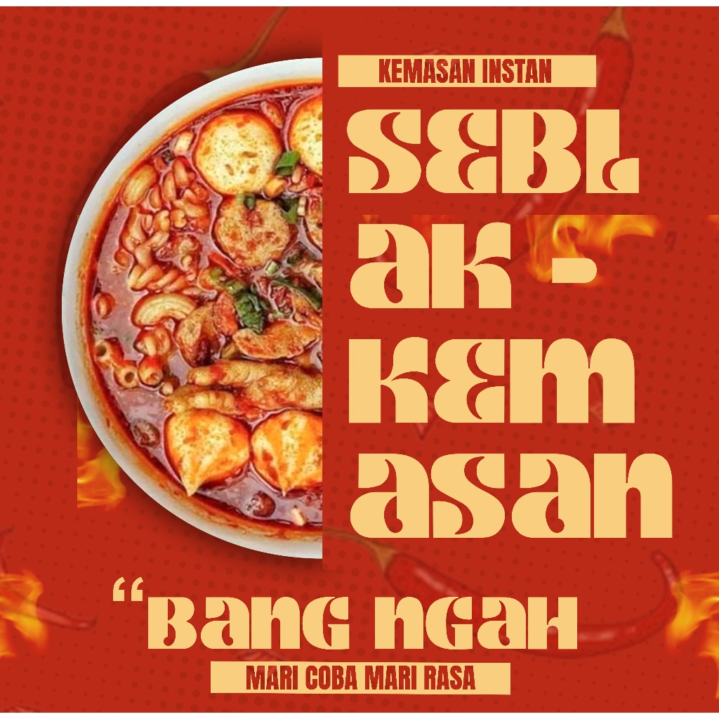 

Seblak Kemasan Bang Ngah | Seblak Instan | Seblak | Seblak enak | seblak kemasan | seblak | makanan