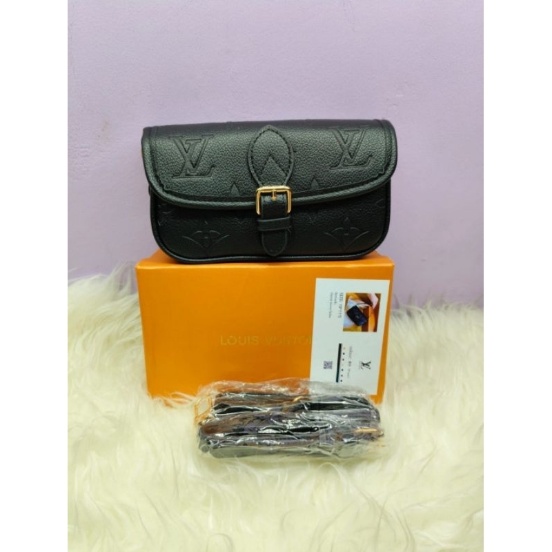 ( NEW ) SLINGBAG LV BLACK MINI