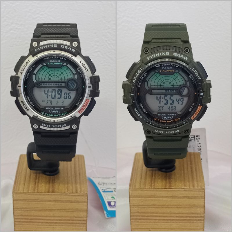 JAM TANGAN CASIO WS-1200H ORIGINAL & GARANSI RESMI CASIO