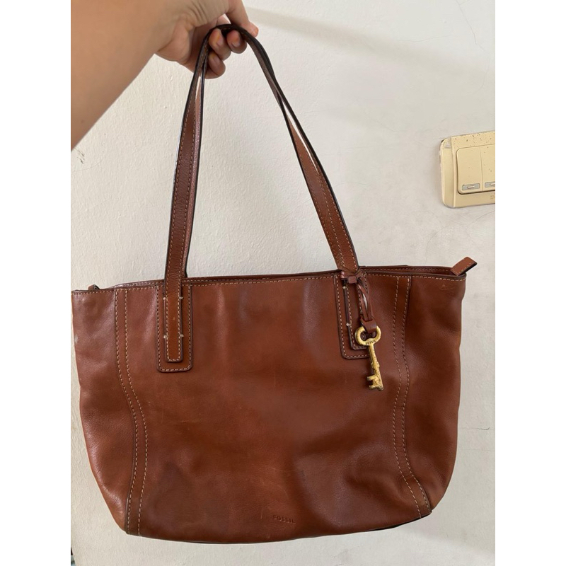 PRELOVED FOSSIL EMMA TOTEBAG ORIGINAL