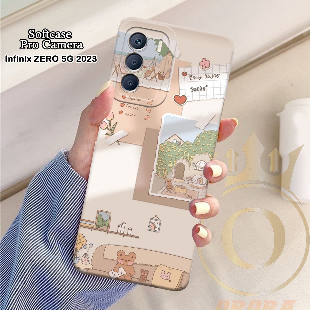 Softcase Infinix Zero 30 5G 2023 - Orora - Casing Infinix Zero 30 5G 2023 - Motif case Aesthetic - I