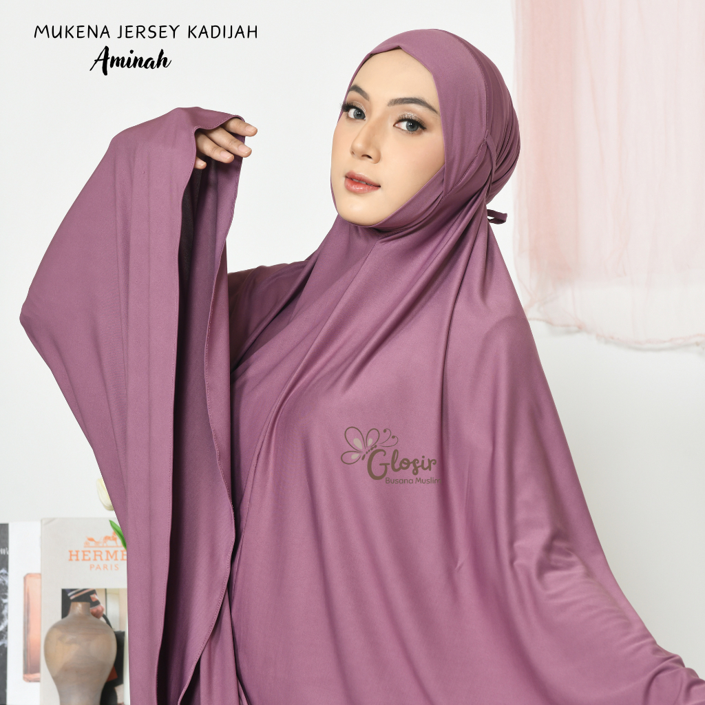 Mukena jersey malaysia / Mukena terbaru / Mukena khadijah syahda