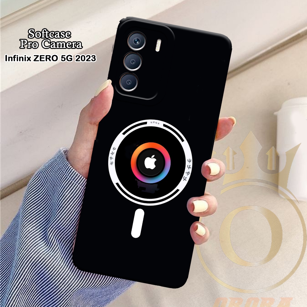 Softcase Infinix Zero 30 5G 2023 - Orora - Casing Infinix Zero 30 5G 2023 - Motif case  Logo - Infin