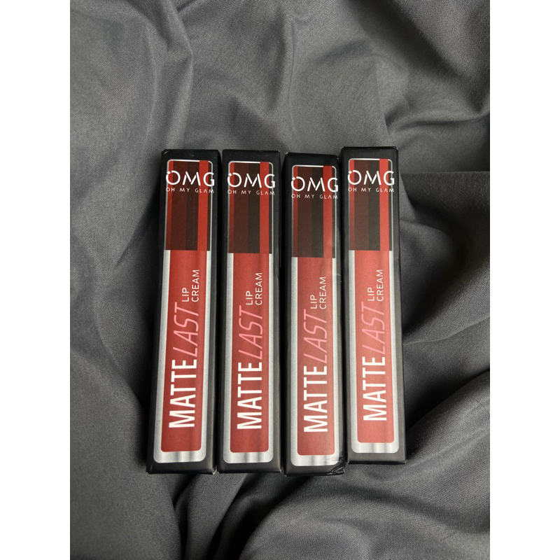 READY!!! Lip Cream Oh My Glam Matte Lipstik OMG Original