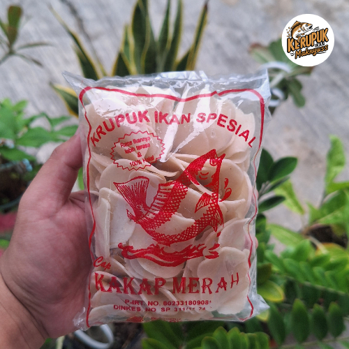 

Krupuk Ikan Kakap Merah Mentah Asli Khas Juwana Pati 200gram