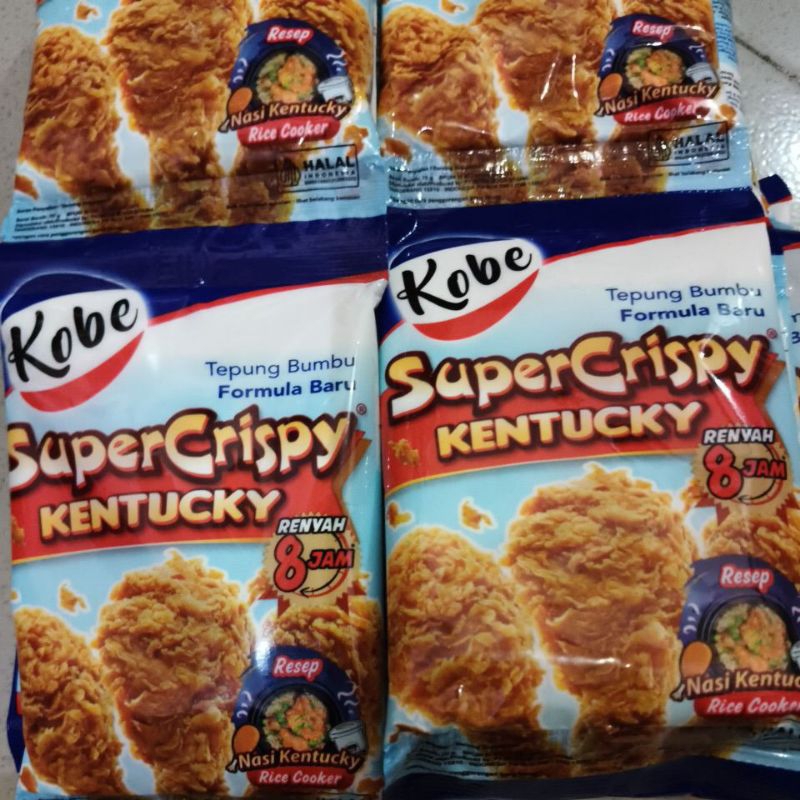 

Kobe tepung super crispy kentaky 1 RTNG isi10 pcs