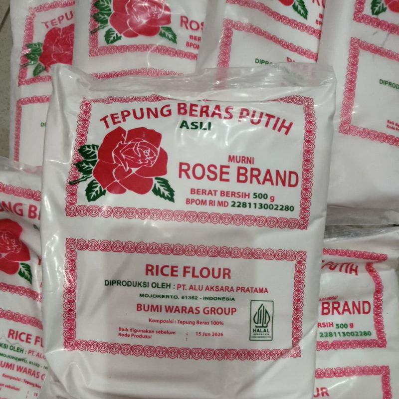 

TEPUNG BERAS PUTIH ROSE BRAND