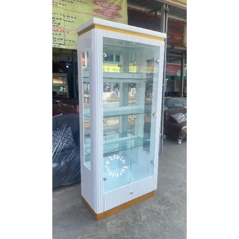lemari pajangan kaca lemari hias