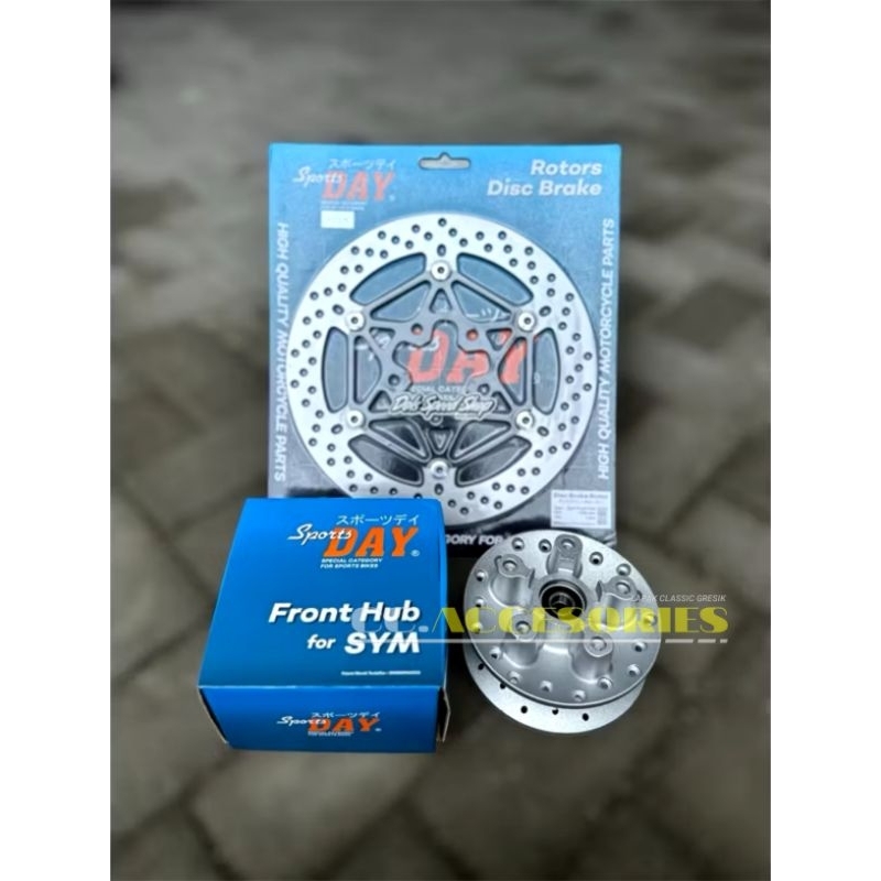 Tromol SYM DAY Tromol Depan SYM DAY Detail Original Set Piringan 300mm
