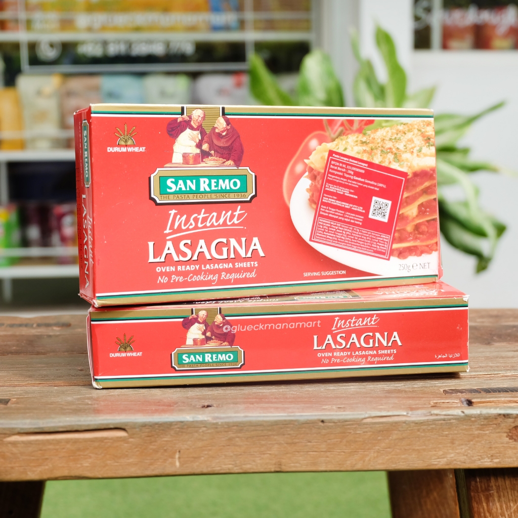 

San Remo Lasagna Instant 250gr