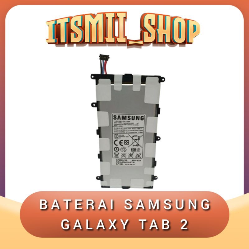 Batre Baterai Battery Samsung Galaxy Tab 2 P3100 GT-P3100 | P6200 GT-6200