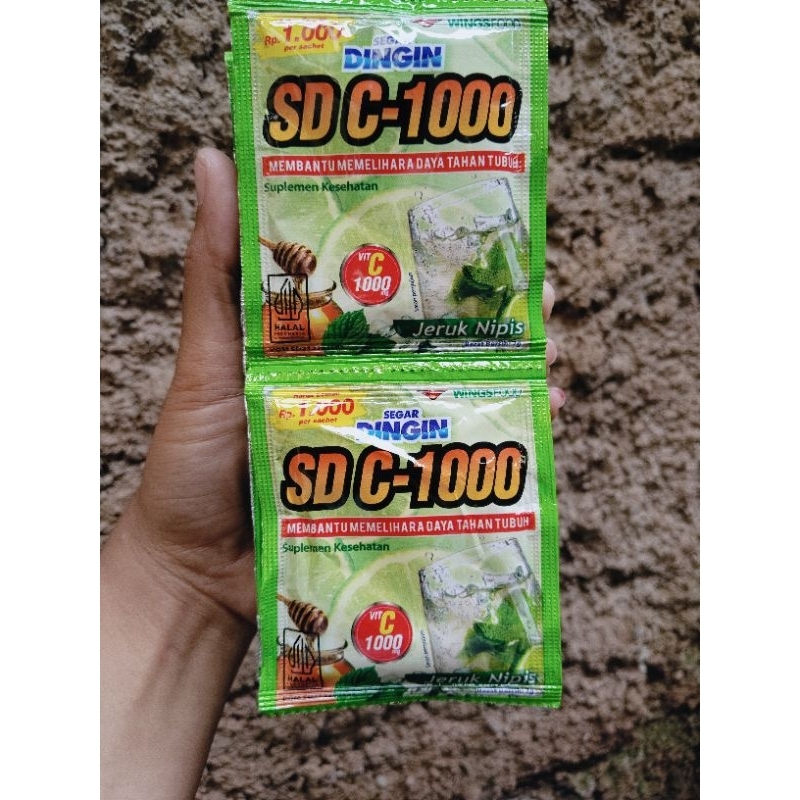

Segar Dingin C-1000 1 Renceng isi 12 Sachet