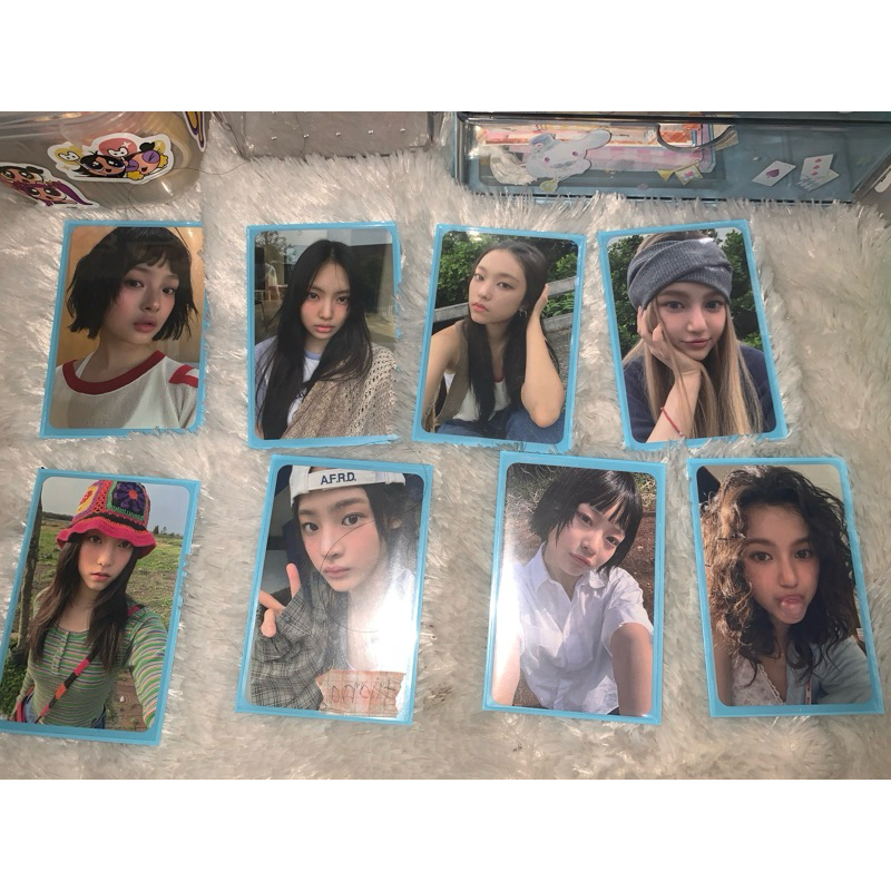 newjeans official photocard how sweet x line friends (BACA DESK)