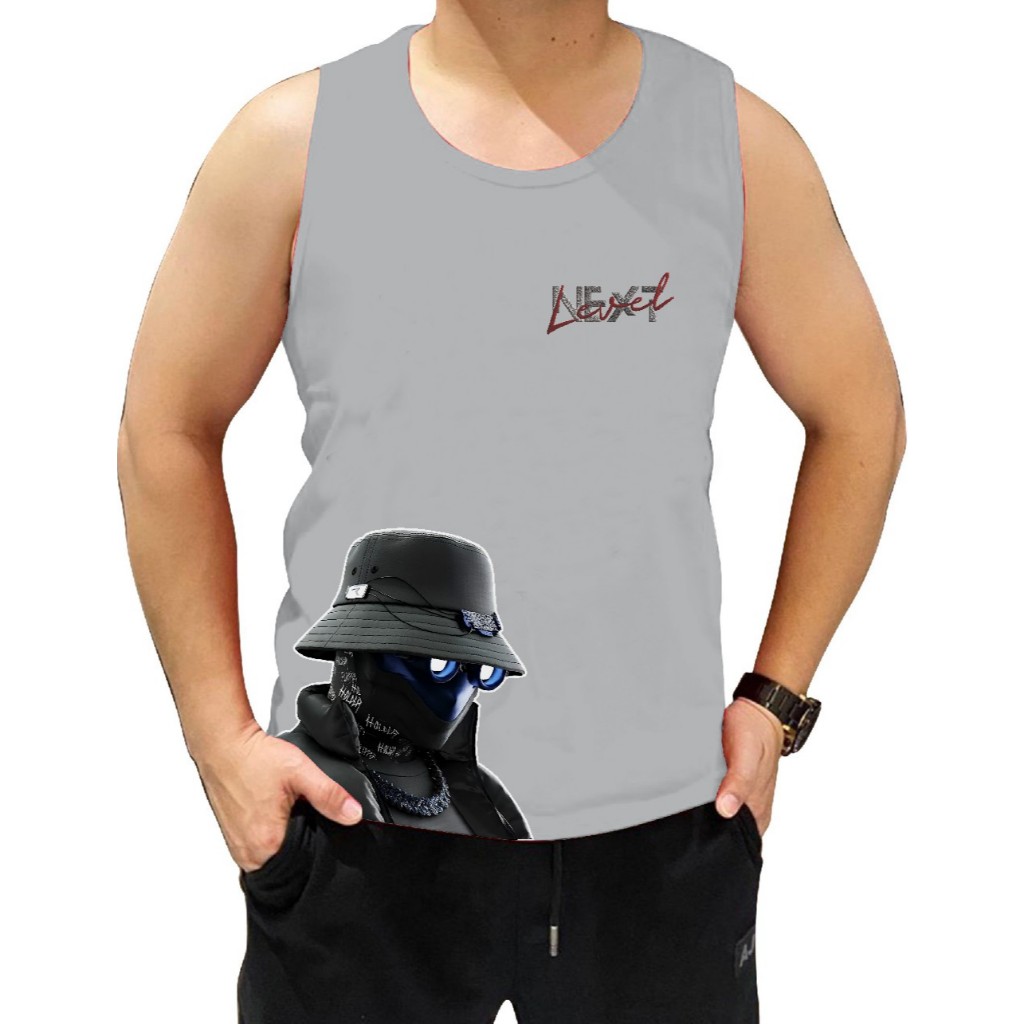 Singlet Distro Pria Keren / Kaos Distro Pria Singlet Keren sablon Hack / Baju Singlet Distro / Kaos 