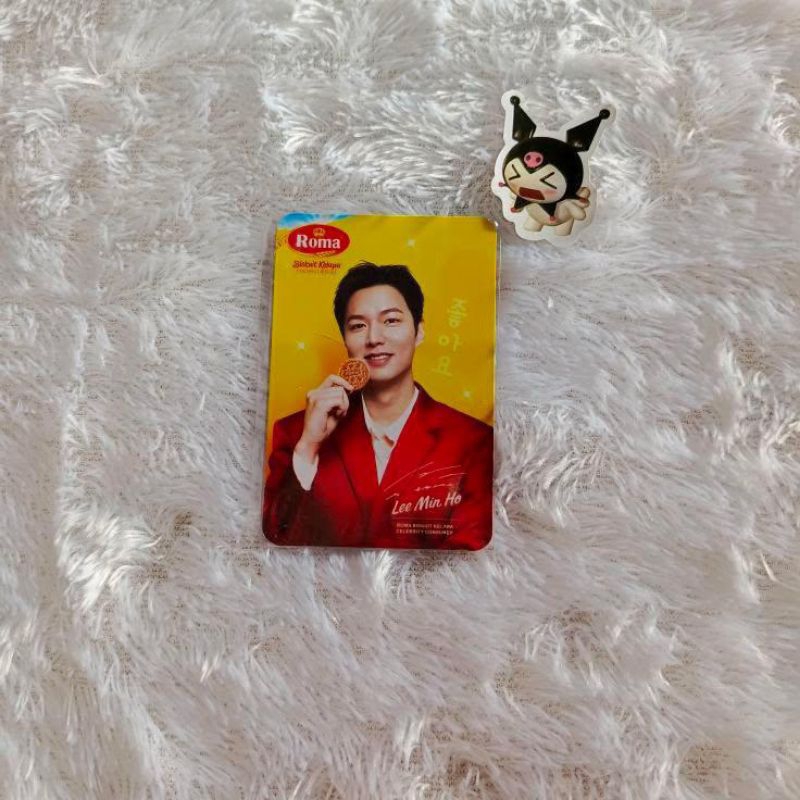 photocard lee min-ho × roma kelapa
