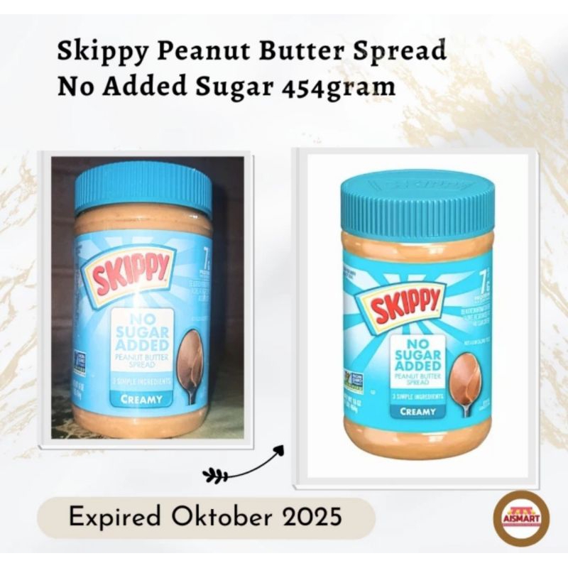 

Skippy Peanut Butter Spread Creamy No Added Sugar