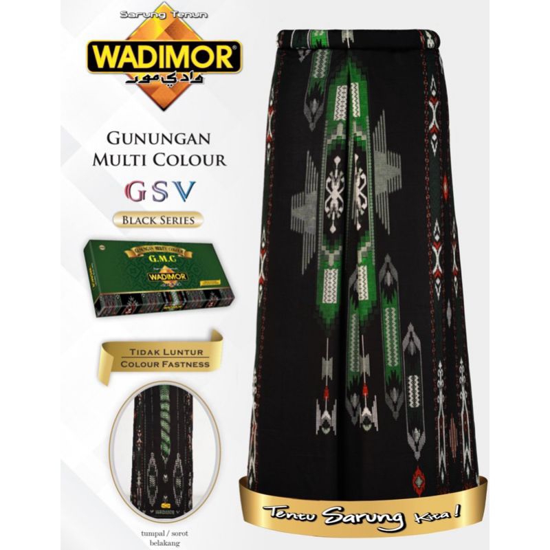 SARUNG WADIMOR GMC/WADIMOR GUNUNGAN MULTI COLOUR